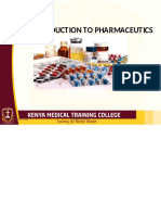 Introduction and Scope of Pharmaceutics