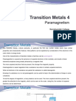 Transition Metals 4