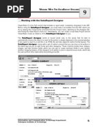 LESSON 9 - Working With The DataReport Designer