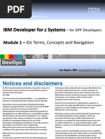 IDz Workbench Module 1 - Product and Eclipse Overview