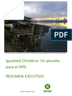 Igualdad Climatica Planeta 99 Resumen