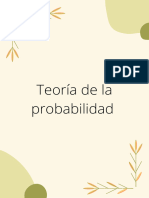 Teoría de La Probabilidad