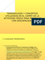 TEMA 1. Actividad Física y Discapacidad