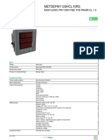 EasyLogic PM1130H Dual Source Meters - METSEPM1120HCL10RS