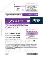 Jezyk Polski 2023 Czerwiec Matura Podstawowa