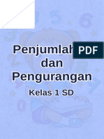 Bahan Ajar Penjumlahan Dan Pengurangan Kelas 1 SD