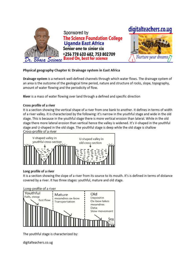 Physical geography chapter 7 drainage systems in east africa pdf
