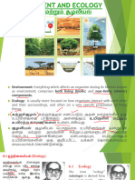 PART 8 ENVIRONMENT AND ECOLOGY சுற்றுச்சூழல் மற்றும் சூழலியல்