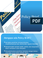 Kebijakan Publik Policy Brief
