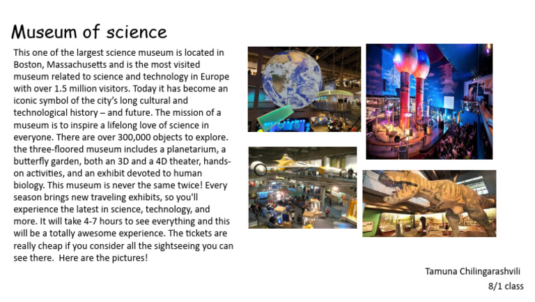 Museum of Science | PDF | Social Science | History