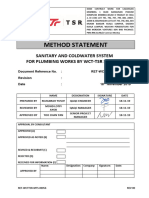 RET-WCTTSR-MTS-00056 Sanitary and Coldwater System