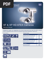 SP Range - XF HD Fixed - XP HD PTZ Cameras - Datasheet - A4