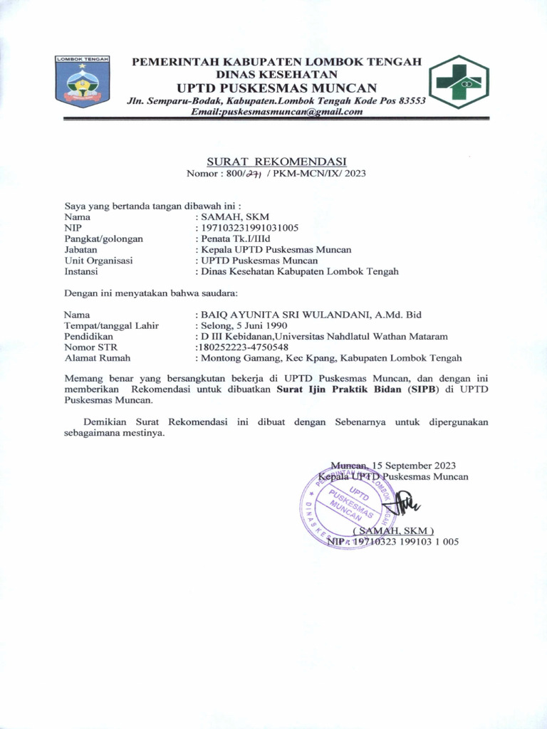 REKOMENDASI | PDF