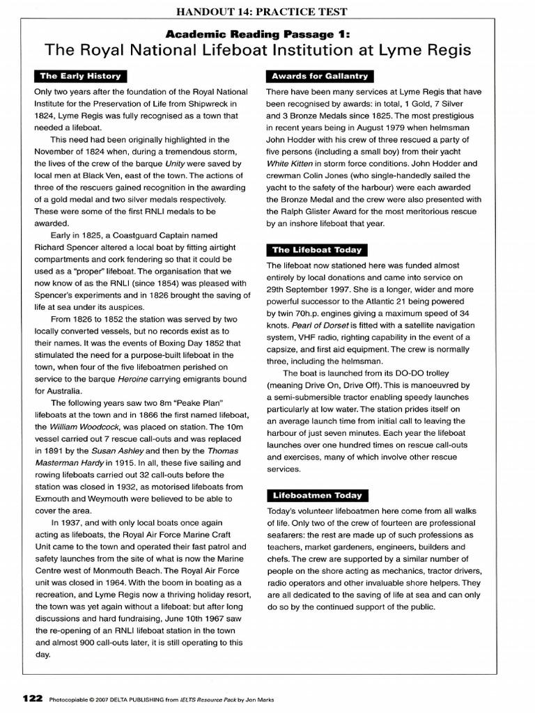 Handout 14 - Practice Test | PDF