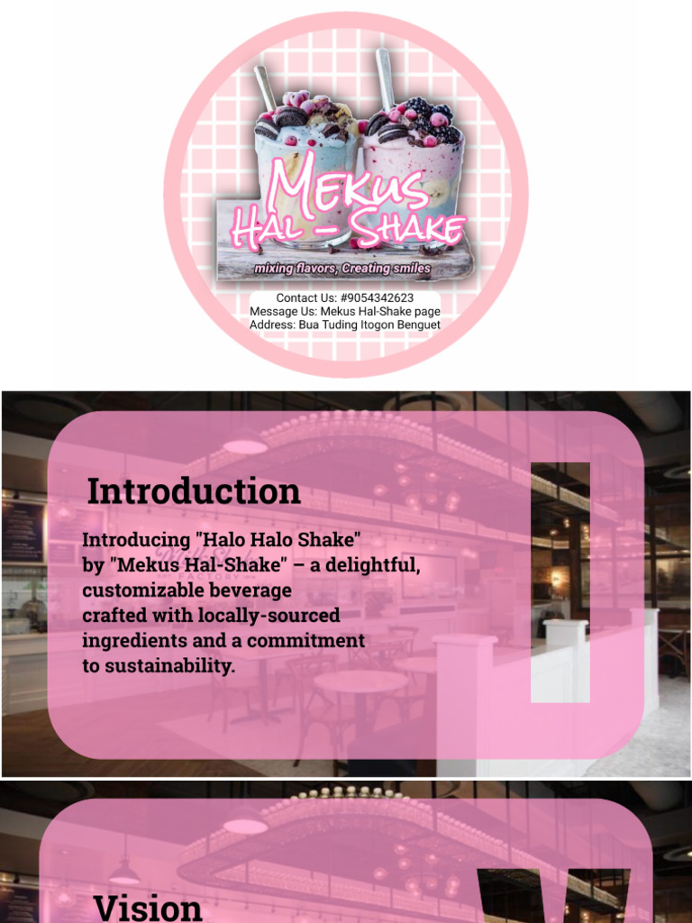 Presentation1 HALO HALO SHAKE PDF
