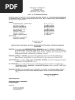 RAO Form for Barangay Appropriations | PDF