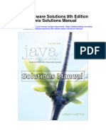 Java Software Solutions 8th Edition Lewis Solutions Manual