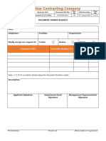 Fm-Div00-0021 Document Change Request