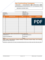 Fm-Div03-Mpd-0011 Material Delivery Note