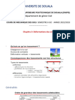 Chapitre 3 Déformations Des Sols