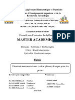 Master Academique