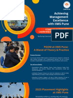 Top PGDM College in Pune IIMS Elite Program