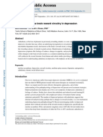 Anhedonia and The Brain Reward Circuitry in Depression