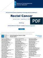 Rectal Cancer NCCN v5 09 2023