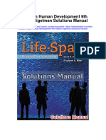 Life Span Human Development 9th Edition Sigelman Solutions Manual