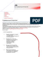 Projektplanung Mit ProjectLibre - ProjectLibre