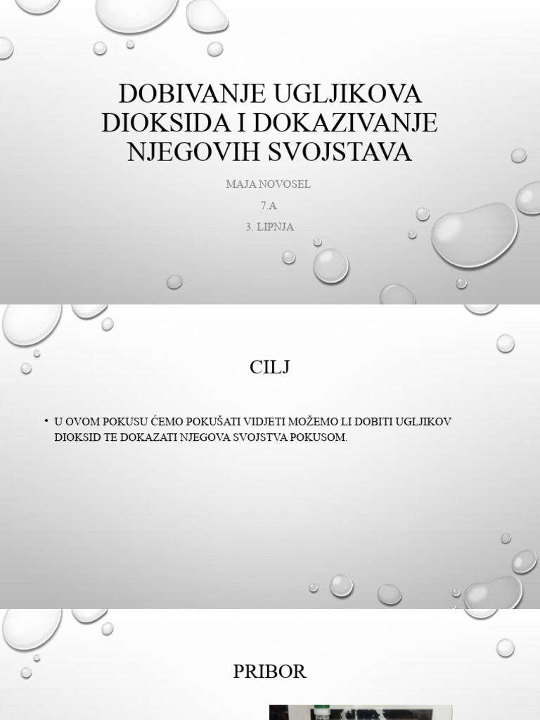 Prezentacija Iz Kemije | PDF