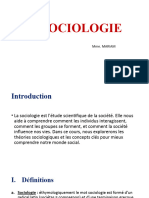 La SOCIOLOGIE