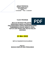 Kertas Kerja Watikah Pelantikan 2023