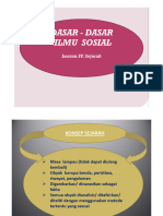 Pertemuan IV. MEDIA DASAR-DASAR ILMU SOSIAL - SEJARAH