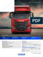 IVECO S-Way 6x4 530 - 550 Prime Mover Spec Sheet