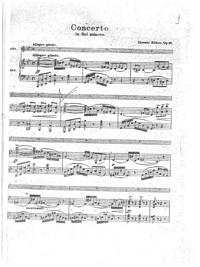 Kohler Concerto Klavir 1 MVT PDF