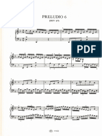 Preludio y Fuga Nº 6 BWV 875. (Vol. II)