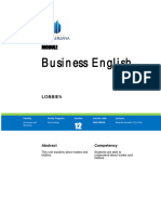 Business English - Module 12