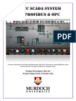 WinCC SCADA System via Profibus & OPC