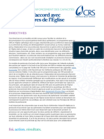 378-Sample Memorandum of Understanding (MoU) With Church Partners (French)