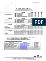 PACKAGE HOTEL - Update 16 OCT