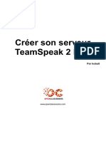 Creer Son Serveur Teamspeak 2 rc2