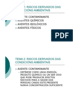 Tema 2. Riscos Químicos, Biolóxicos e Fisiolóxicos