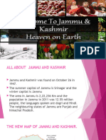 Jammu and Kashmir PPT by Vritti 4 D
