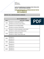 Uni - PCEI - PE 23 Listados B1 (Tarde) FP 7 Y 9 FEBRERO IES MANUEL GONZÁLEZ