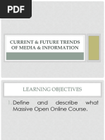 Current & Future Trends of Media & Information