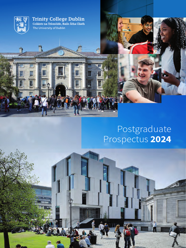 Trinity Postgraduate Prospectus 2024 Pdf Postgraduate Education