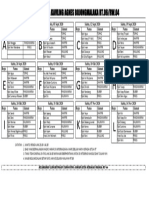 Jadwal Ronda Sep-Okt-Nov 2020