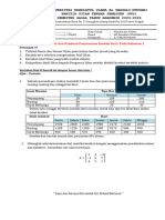 Soal Matriks Dan Vektor Td3a