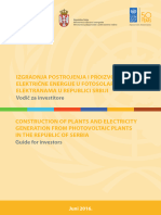 Undp - SRB - Bilingual Brief Investor Guide - Photovoltaic Power Plants 2016